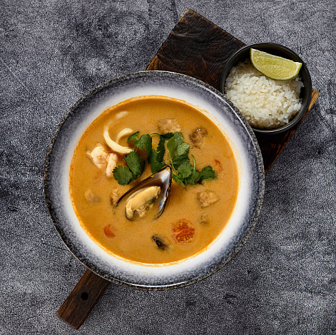 Самый лучший Том Ям с морепродуктами