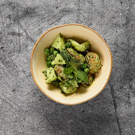 Салат картофельный с дзадзики