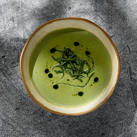 Крем-суп шпинатный